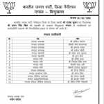 लालकुआं : भाजपा के बिंदुखत्ता मंडल की टीम गठित, इनको मिली जिम्मेदारी