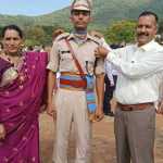 लालकुआं के मनीष कॉलोनी CRPF में सब-इंस्पेक्टर बने