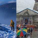 ❄️ “उत्तराखंड में मौसम का ड्रामेटिक मोड़! 🌨️ केदारनाथ-बदरीनाथ में सीजन की पहली बर्फबारी, कांपा पहाड़ — ट्रैकिंग पर रोक 🚫”