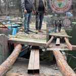 ​सातताल: आपदा में टूटी पुलिया बनी पर्यटकों के लिए मुसीबत, कभी भी हो सकता है बड़ा हादसा