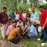 ​हरेला पर्व पर भाजपा बिंदुखत्ता मंडल ने किया पौधरोपण, पर्यावरण संरक्षण का लिया संकल्प