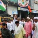 ‘भारत माता की जय’ से गूंजा बिंदुखत्ता का कार रोड: कांग्रेसियों ने निकाली विशाल तिरंगा यात्रा