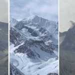 🏔️ ओम पर्वत से फिर गायब हुई बर्फ, पवित्र आकृति धुंधली पड़ने से बढ़ी चिंता; पहाड़ों में भू-धंसाव ने भी बढ़ाई मुश्किलें