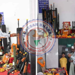 विश्वकर्मा जयंती पर नैनीताल पुलिस ने की शस्त्रों और उपकरणों की पूजा, SSP ने कर्तव्यनिष्ठा और अनुशासन का दिया संदेश