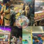 हल्दूचौड़ में चौकी इंचार्ज अर्जुन गिरी की कार्रवाई, हाईवे किनारे से हटाई गईं फड़-ठेलियां; 17 चालान काटे